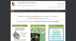 Desktop Screenshot of library.townsend.ma.us